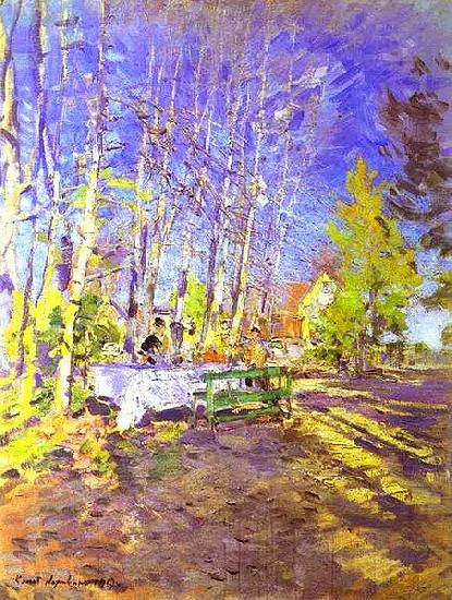 Konstantin Alekseevich Korovin Spring France oil painting art